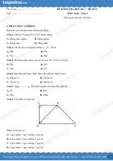 Đề số 6 - Đề kiểm tra học kì 1 - Toán lớp 4